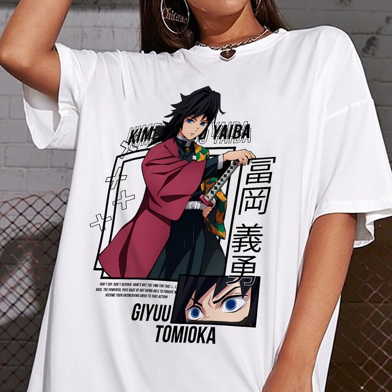 Giyu Tomioka Demon Slayer Shirt, Kimetsu No Yaiba t-shirt, anime sweatshirt hoodie, Tanjiro shirt, Rengoku t-shirt