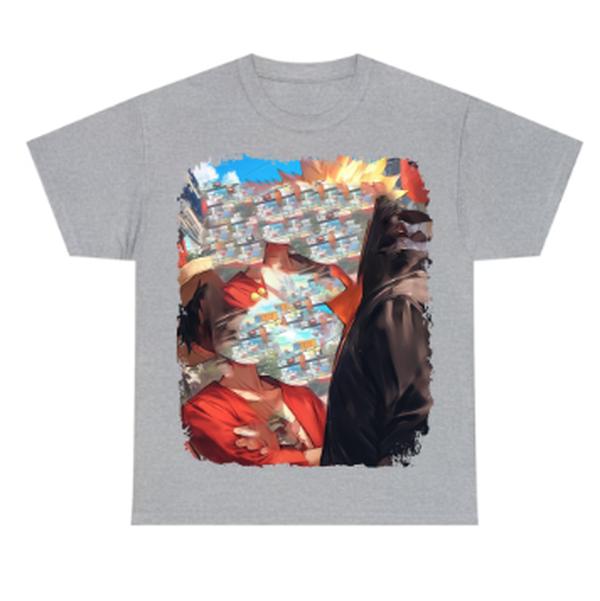 Narut0 and Luff Shirt, Animee Shirt Sweatshirt Hoodie Unisex