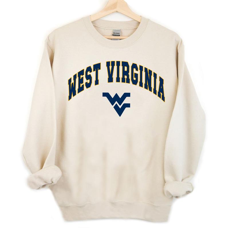 West Virginia Mountaineers Vintage NCAA Football Shirts, Graphic University Basketball Sports Shirt, Classic Gift for Fans, Cotton, Men, Women