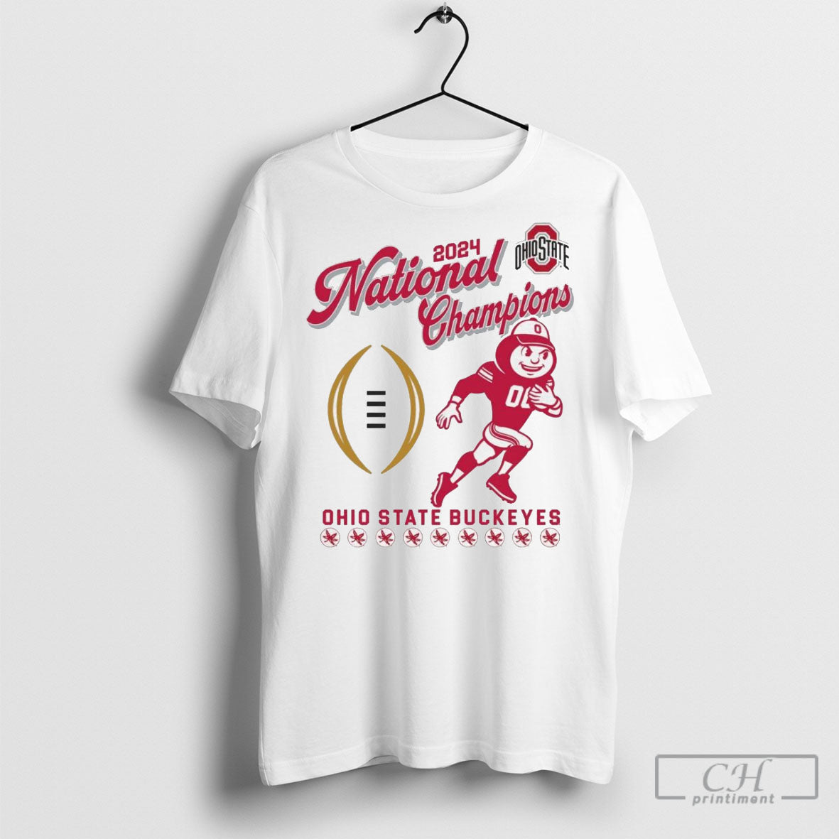 Top Ohio State Buckeyes College Football National Champions 2025 Shirt