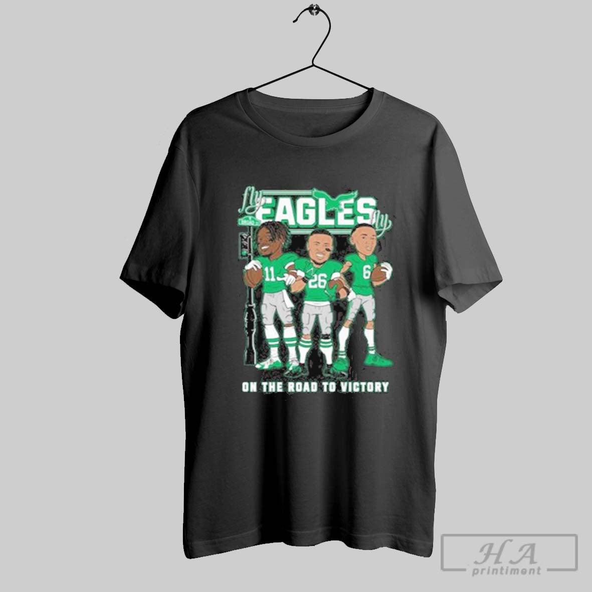 Top World Champions Lix Fly Eagles Fly On The Road To Victory T Shirt