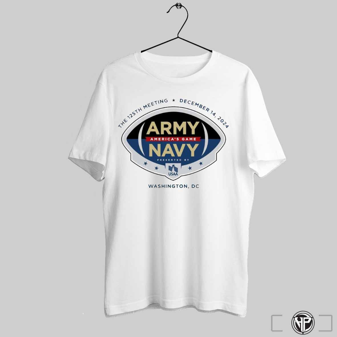 The 125th Meeting December 14 2024 Army Navy Americas Game Washington Dc Logo Graphic T Shirt Trendy Sweatshirt