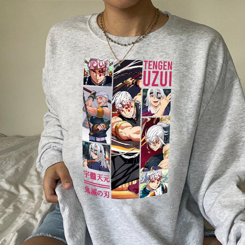 Tengen Uzui Shirt, Sound Hashira Sweatshirt Hoodie, Demon Slayer t-shirt, Kimetsu no Yaiba Shirt, Anime sweatshirt hoodie, Anime lover t-shirt Menswea