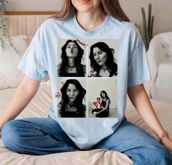 Gracie Abrams T-Shirt, This Is What It Feels Like , Gracie Abrams Merch, Music Singer Concert Tee Casual Cotton