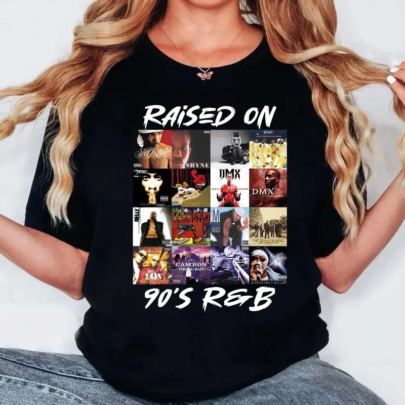 Rap Hip Hop Rapper R&B Pop Rock Music Album Cover Tshirt Sweatshirt Hoodie, 90's And 2000's Rap Album Cover Shirt, Unisex Sweater Pullover Tee