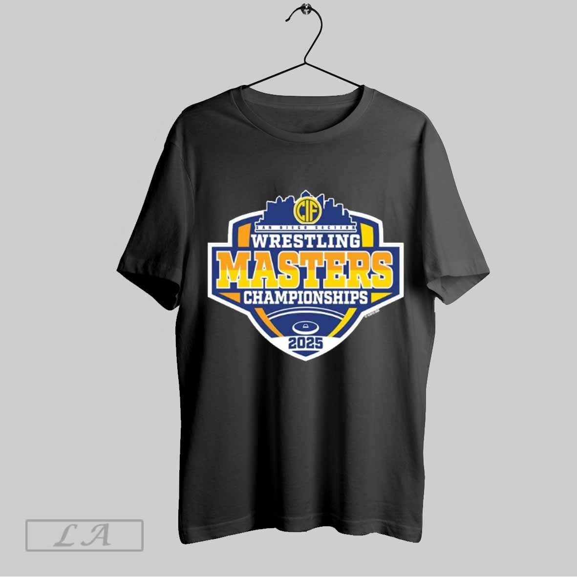 Top 2025 Cif San Diego Wrestling Masters Championship T Shirt