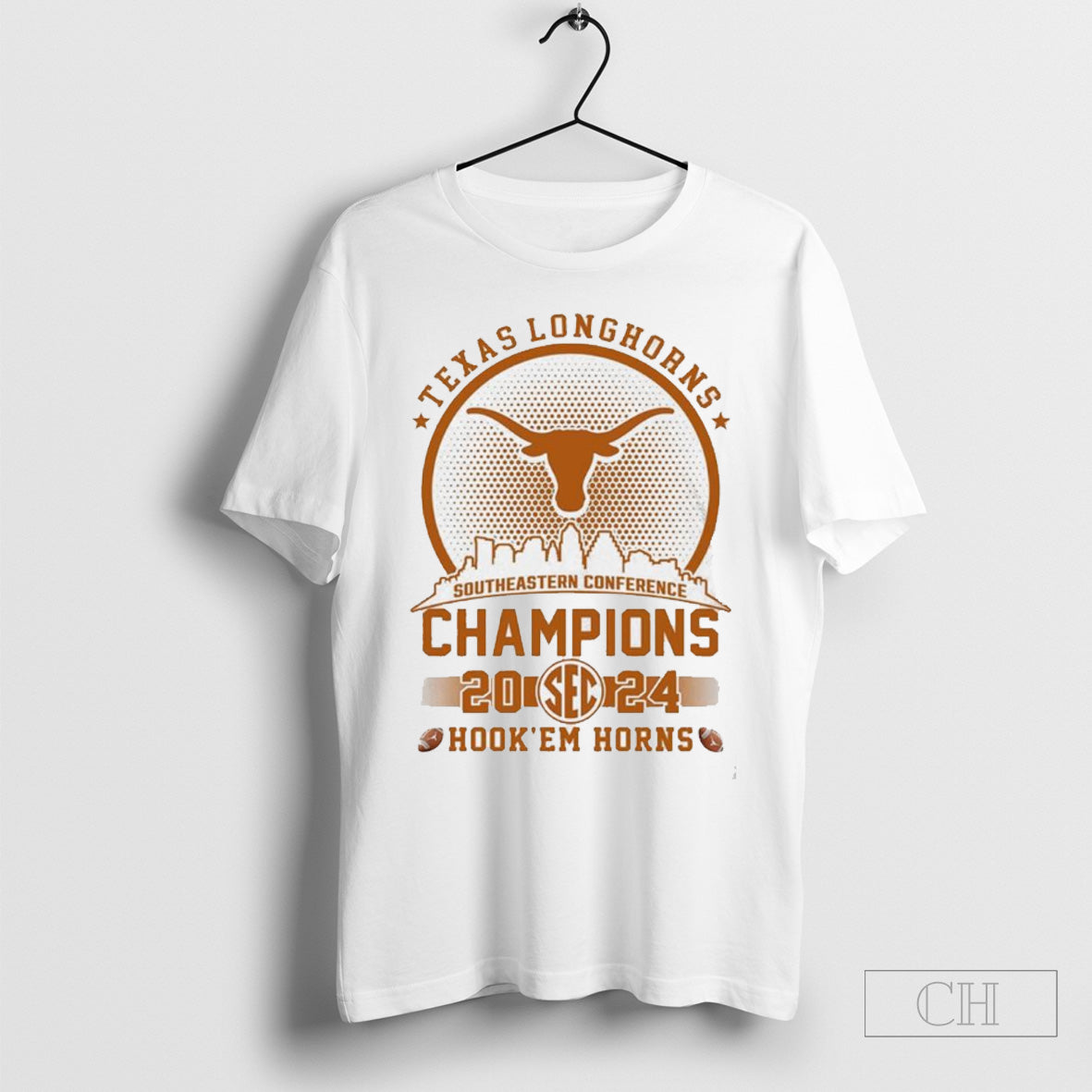 Texas Longhorns Southeastern Conference Champions 2024 Shirt