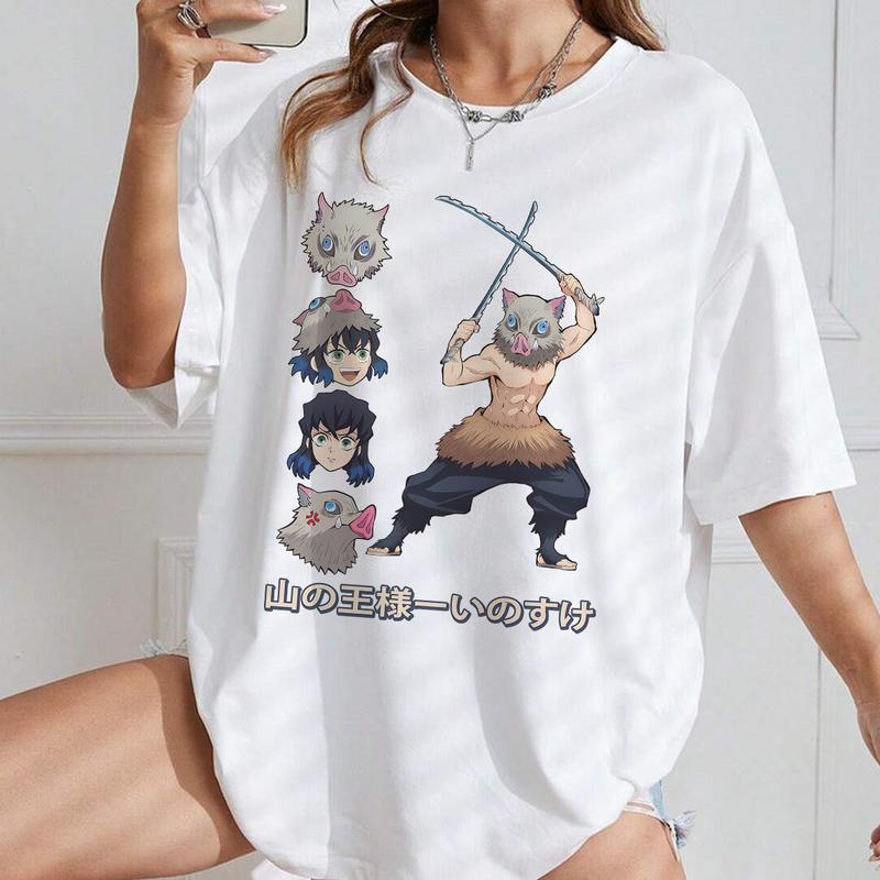 Inosuke T-Shirt, Beast Breathing Shirt, Demon Slayer t-shirt, Kimetsu no Yaiba  Anime sweatshirt hoodie, Anime lover t-shirt, Demon Slayers To The Has