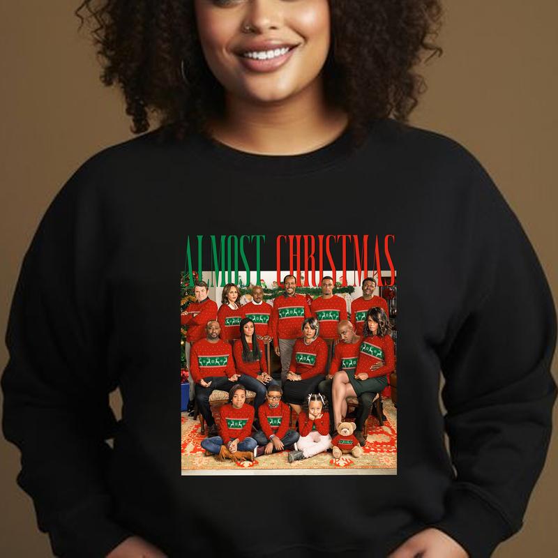 Retro Almost Christmas Movie Shirt, Christmas Comedy Tee Shirt, Almost Christmas Lovers Shirt, Family Holiday Shirt, Classic Movie Shirt