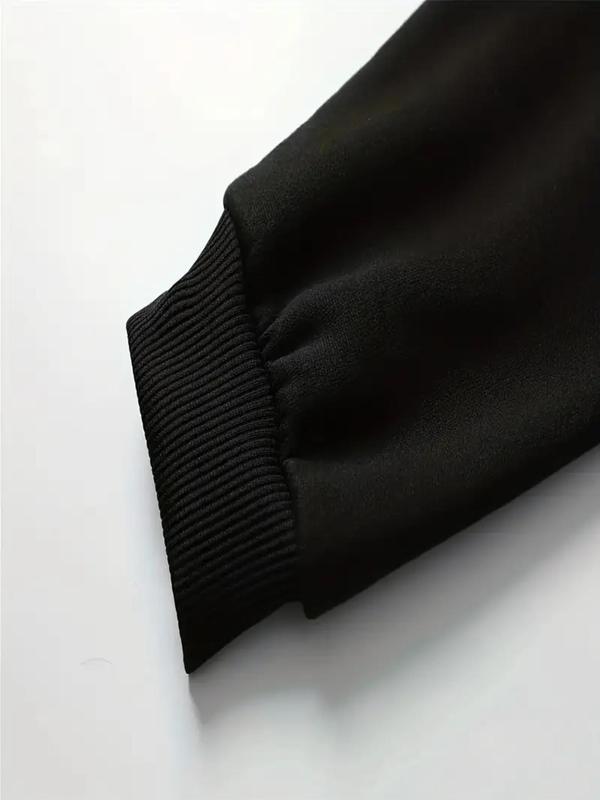 Unisex Valentine's Day Letter Print Hoodie with Drawstring Pocket, Essentials Men's Gift Graphic Sweatshirt, 2000s Style Casual Y2K Fashion