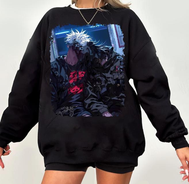 Goj0 and Geto JJK Shirt, JJK Animee Shirt Sweatshirt Hoodie