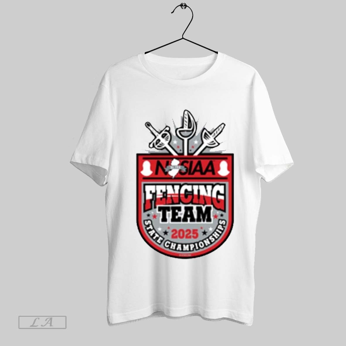 Top 2025 Njsiaa Fencing Team Champions T Shirt