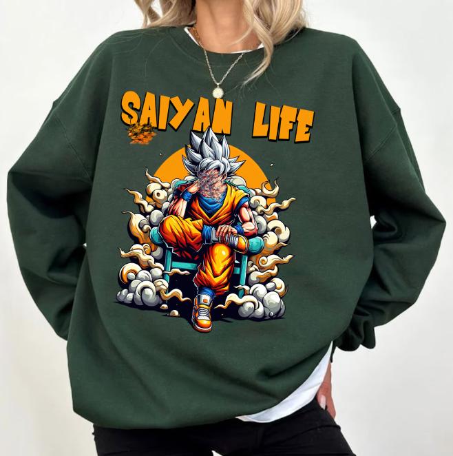 g0ku saiy4n life Sweatshirt Hoodie Shirt, Dr4gon b4ll Sweatshirt Hoodie Shirt, animee shirt