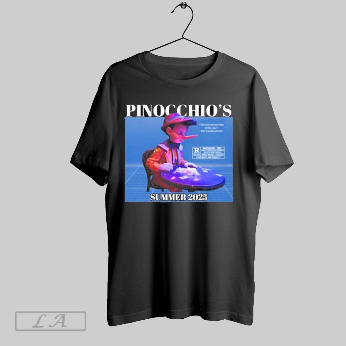 Pinocchios Parody Movie Summer 2025 Shirt