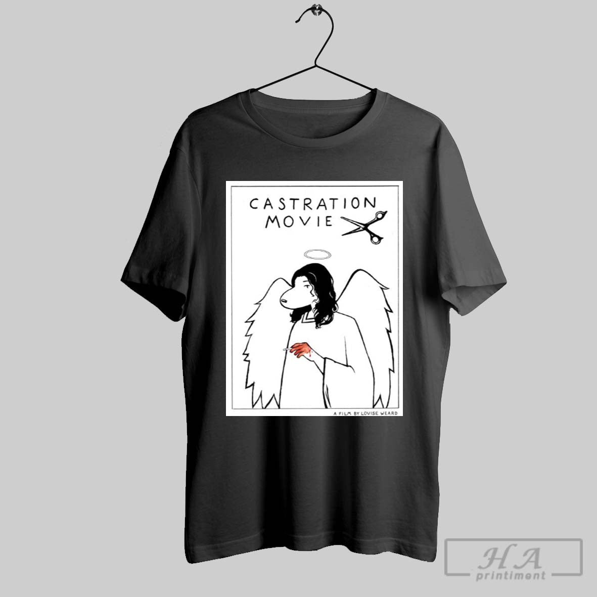 Poster Castration Movie Adeline Character A Film By Louise Weard T Shirt