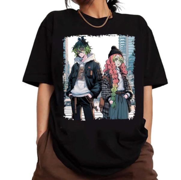 Gyutaro Mitsuri Shirt, Animee Shirt Sweatshirt Hoodie Unisex