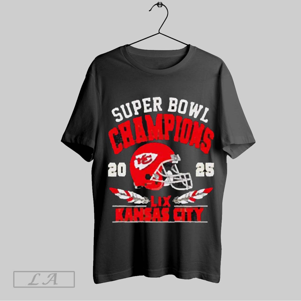 Top Chiefs Super Bowl Champions 2025 Lix Helmet Unisex Sweatshirt T Shirt