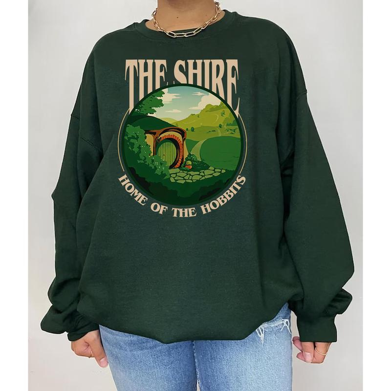 Movie Shirt The Shire T Shirt Hoodie Sweatshirt Sweater