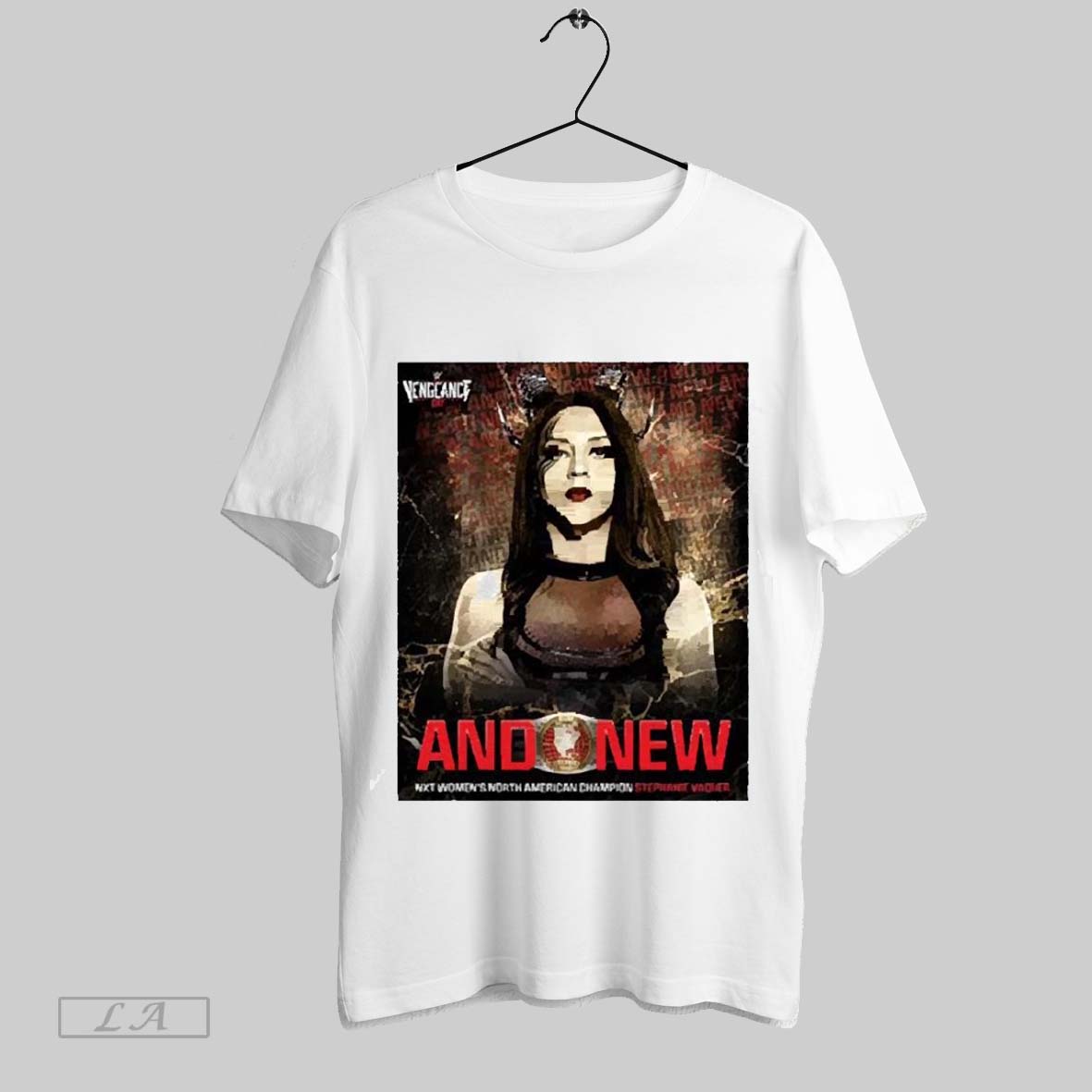 Top Wwe Vengeance Day And Still Nxt Womens North American Champion Stephanie Vaquer Poster 2025 T Shirt