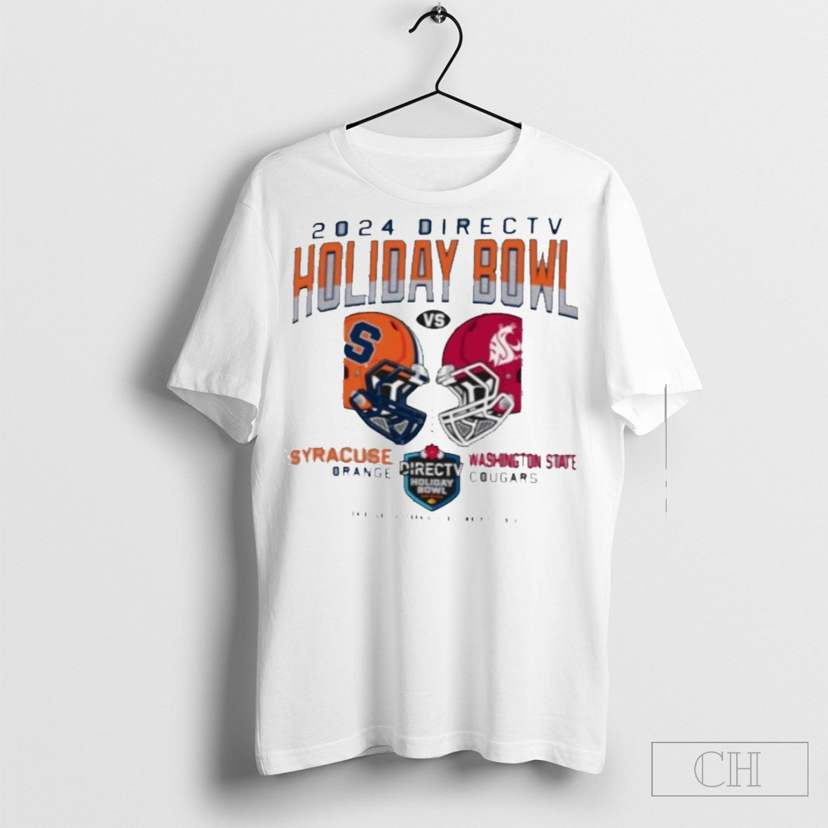 Official Syracuse Football Vs Washington State 2 Team Holiday Bowl 2024 Shirt
