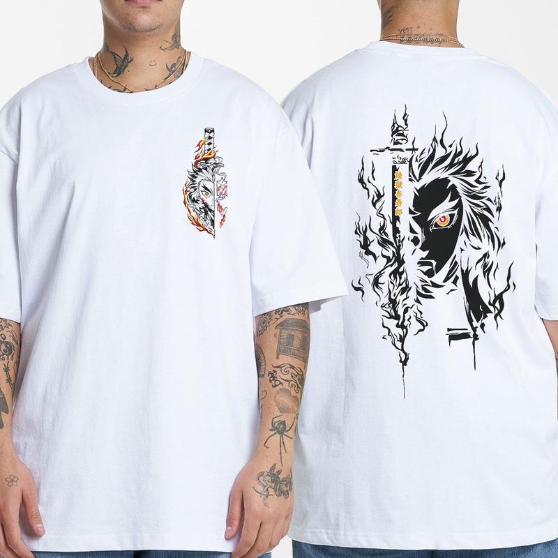 Rengoku Kyojuro Flame Breathing shirt, Flame Hashira shirt Demon Slayer t-shirt, Anime sweatshirt hoodie, Anime lover t-shirt Menswear