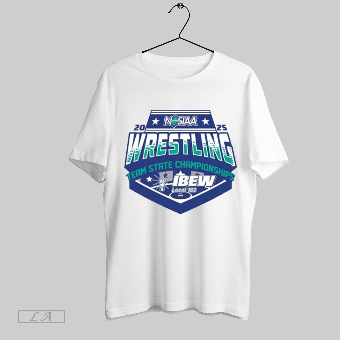 Top 2025 Njsiaa Wrestling Team State Championship T Shirt