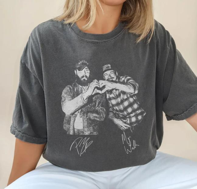 I Had Some Help shirt, Country Music shirt, Posty Wallen shirt, It takes two to break a heart in two shirt, Unisex T-Shirt Top Womenswear Streetwear