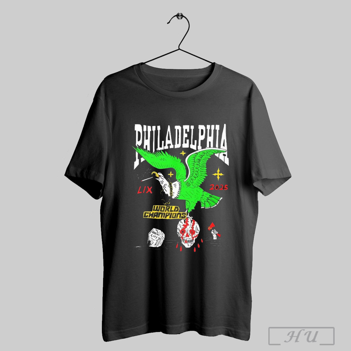 Trendy Philadelphia Eagles World Champions Super Bowl Lix 2025 Win Kansas City Art T Shirt Sweatshirt