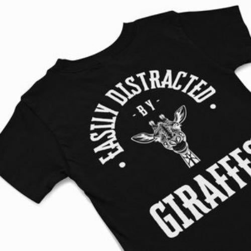 Giraffe T-Shirt, Giraffe tee, Animal Tee, Safari Vacation tee, African Holiday souvenir animal t shirt, Giraffe lover gift, Summer t shirt Made in USA