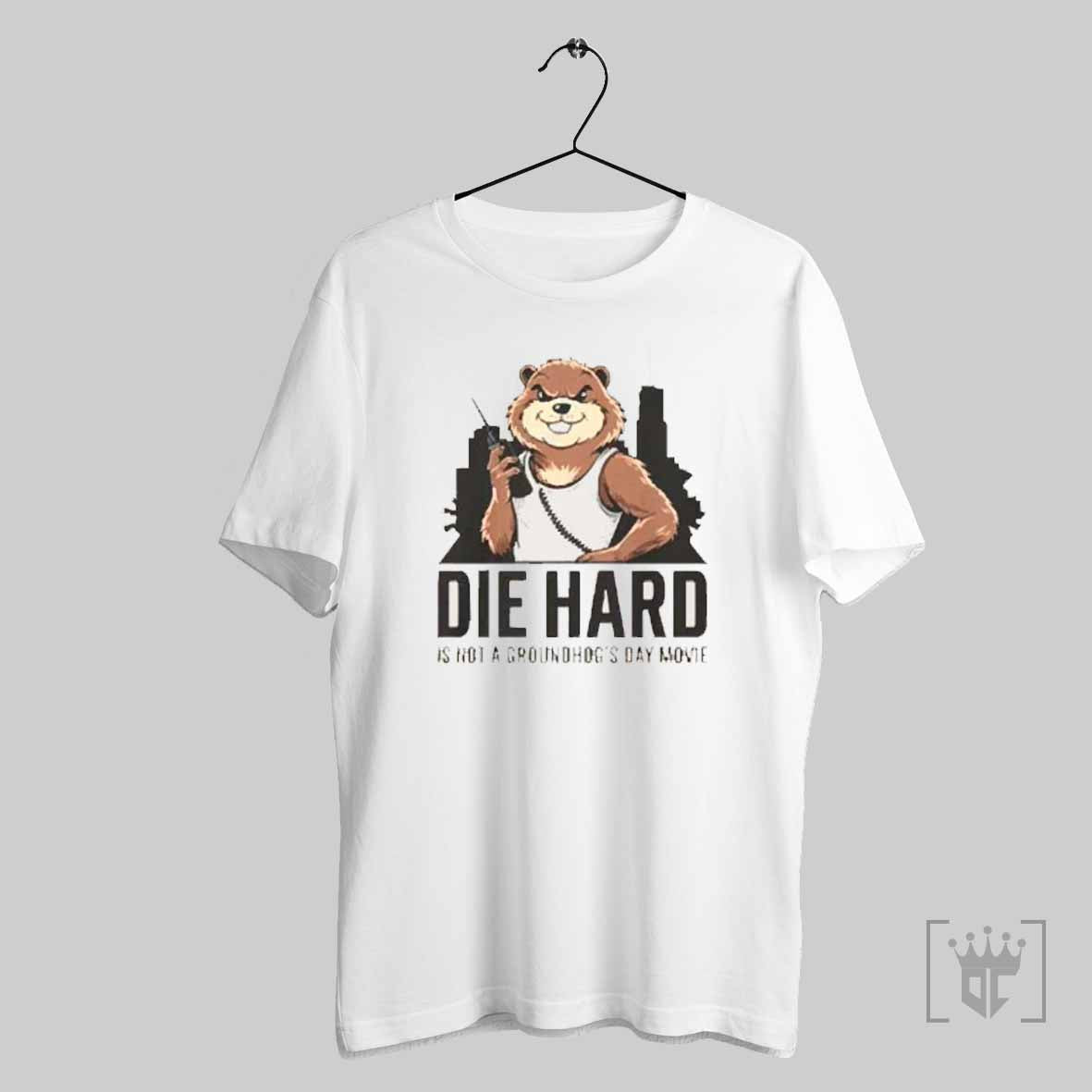 Otter Die Hand Is Not A Groundhogs Day Movie T Shirt