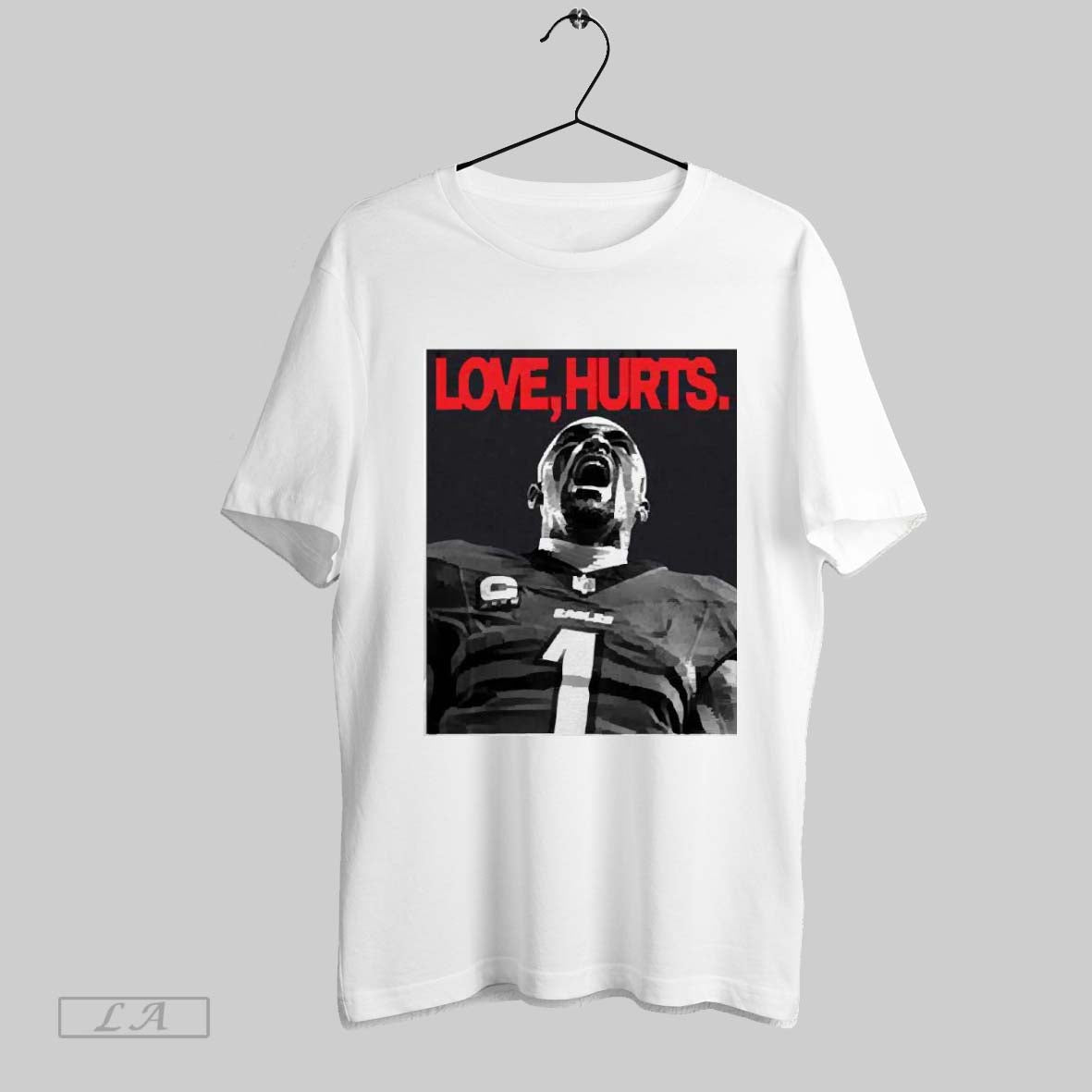 Top Love Hurts Jordan X Jalen Hurts Philadelphia Eagles Super Bowl Lix Champions 2025 Sweatshirt T Shirt