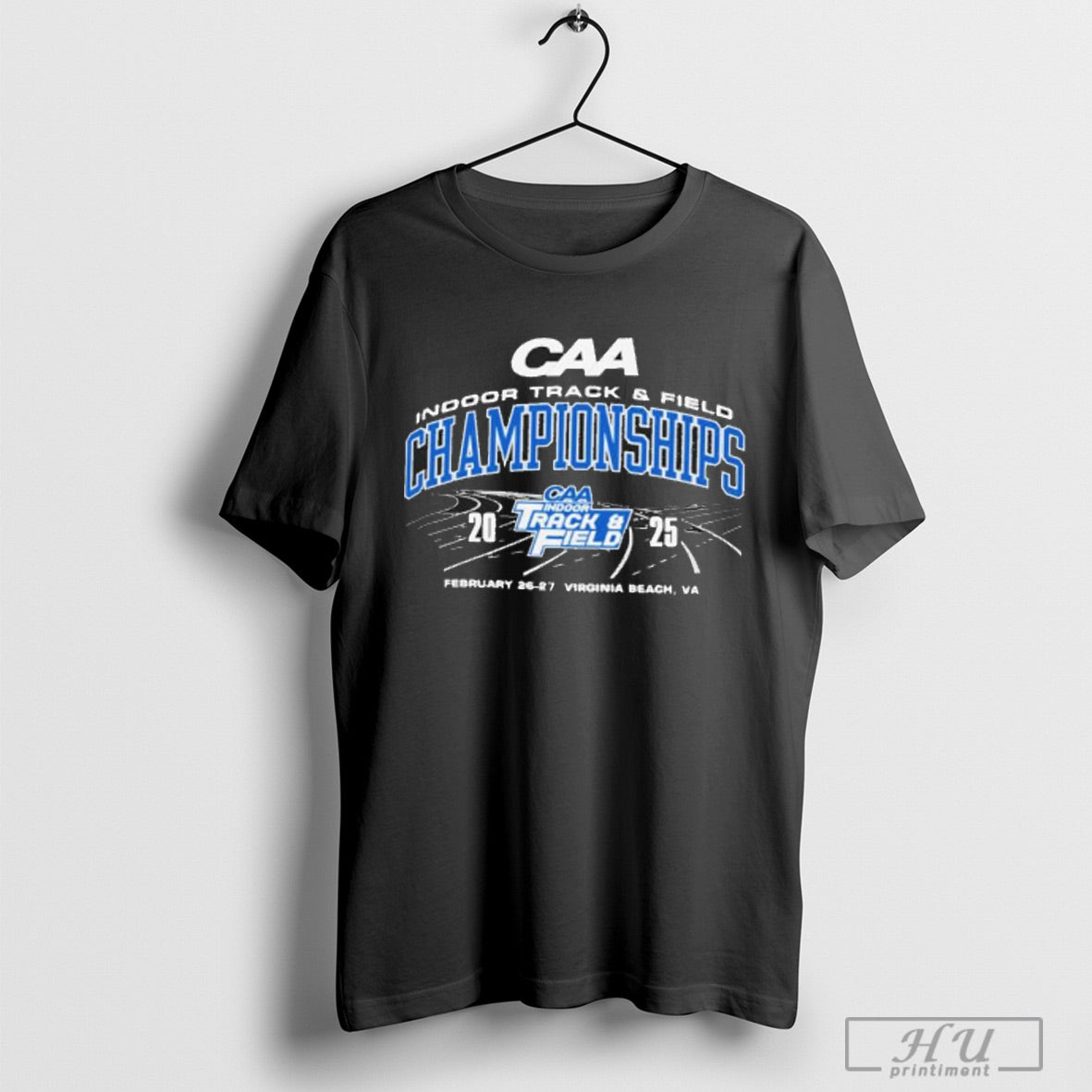 Trendy 2025 Caa Indoor Track Field Championships February 26 27 Virginia Beach Va T Shirt