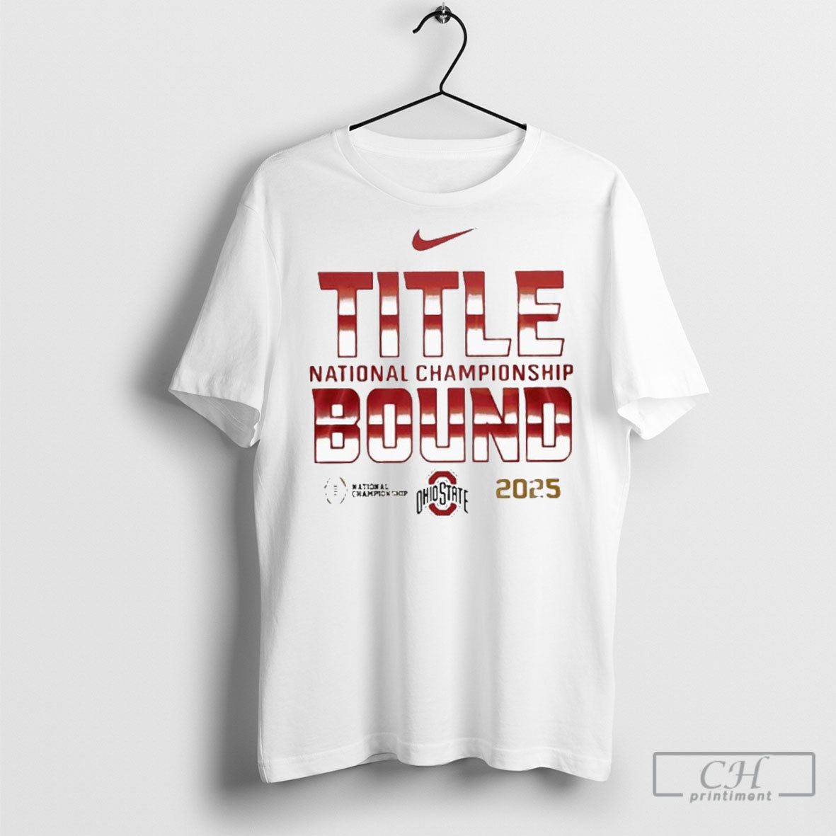 Title National Championship Bound 2025 College Football Playoff Championship Ohio State Buckeyes Shirts