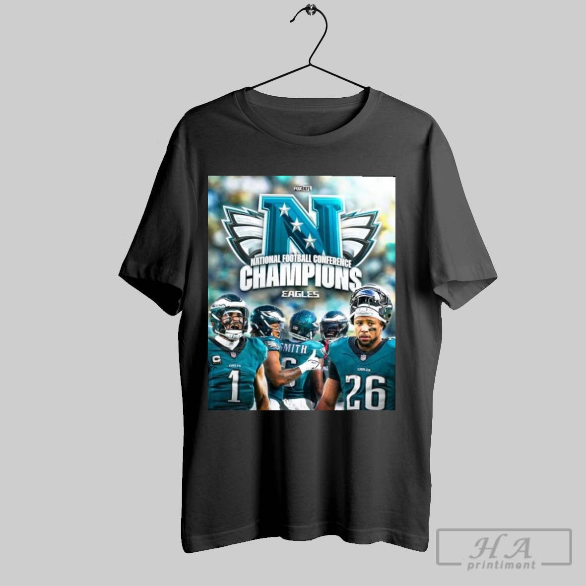 The Philadelphia Eagles National Football Conference Champions 2025 Shirt