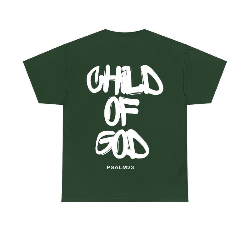 Vintage Child of God Backside Tshirt, Graphic Tee Shirt, Unisex Shirt, Shirt for Men & Women