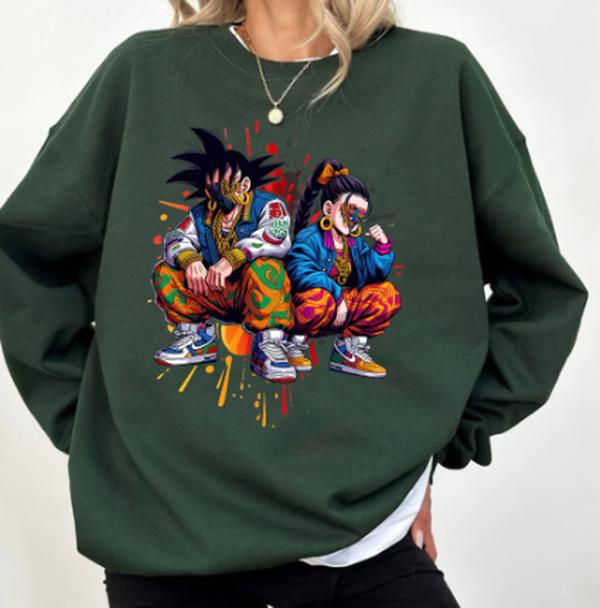 Song and Chichi couple shirt sweatshirt hoodie, Anime character Unisex shirt sweatshirt hoodie, Dragon Z character Unisex shirt sweatshirt hoodie