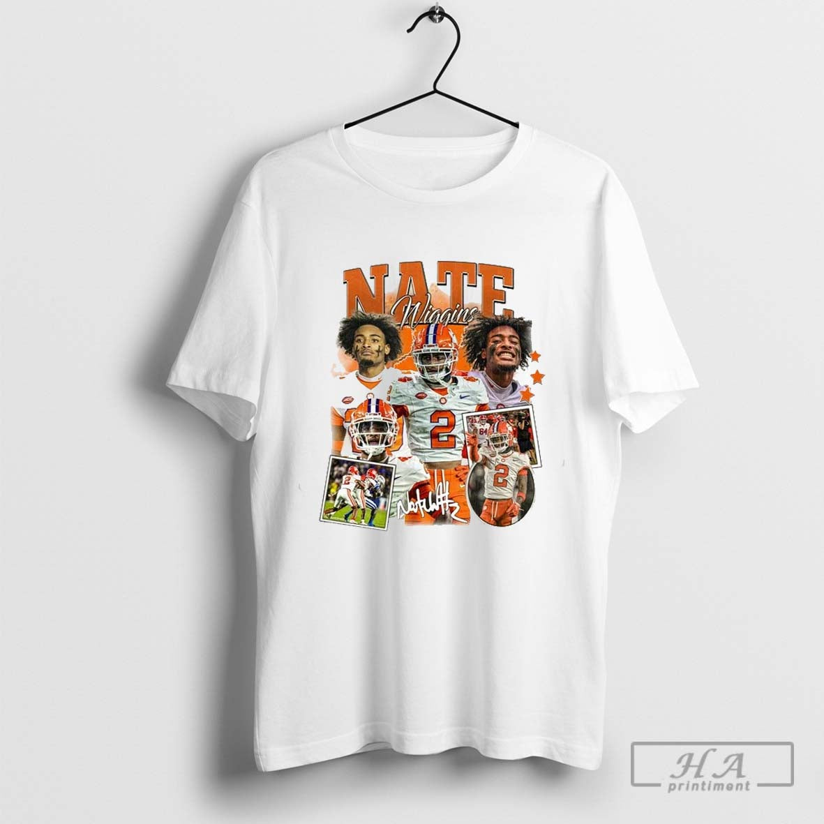 Vintage 90s Graphic Style Nate Wiggins T-Shirt