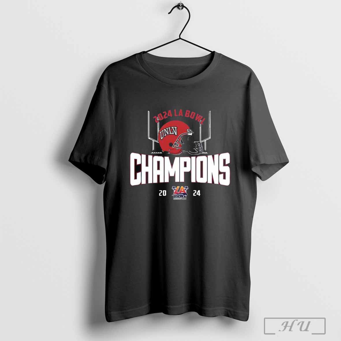 Unlv Rebels Has Been Winner The 2024 La Bowl Champions Ncaa Unisex T Shirt