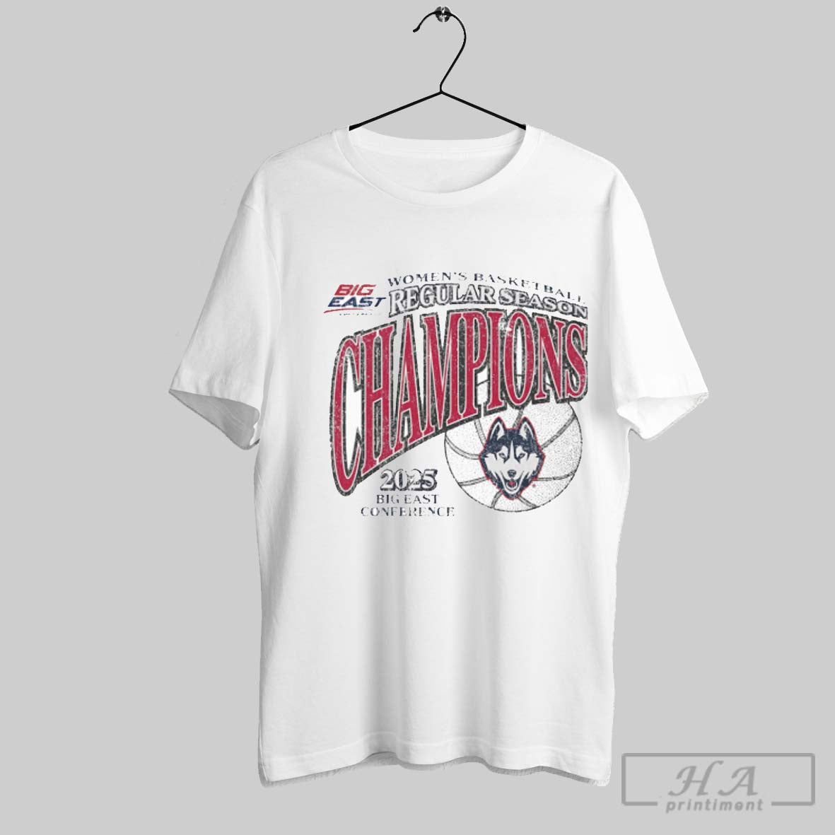 Uconn Womens Basketball 2024 25 Big East Regular Season Champions Vintage Shirt