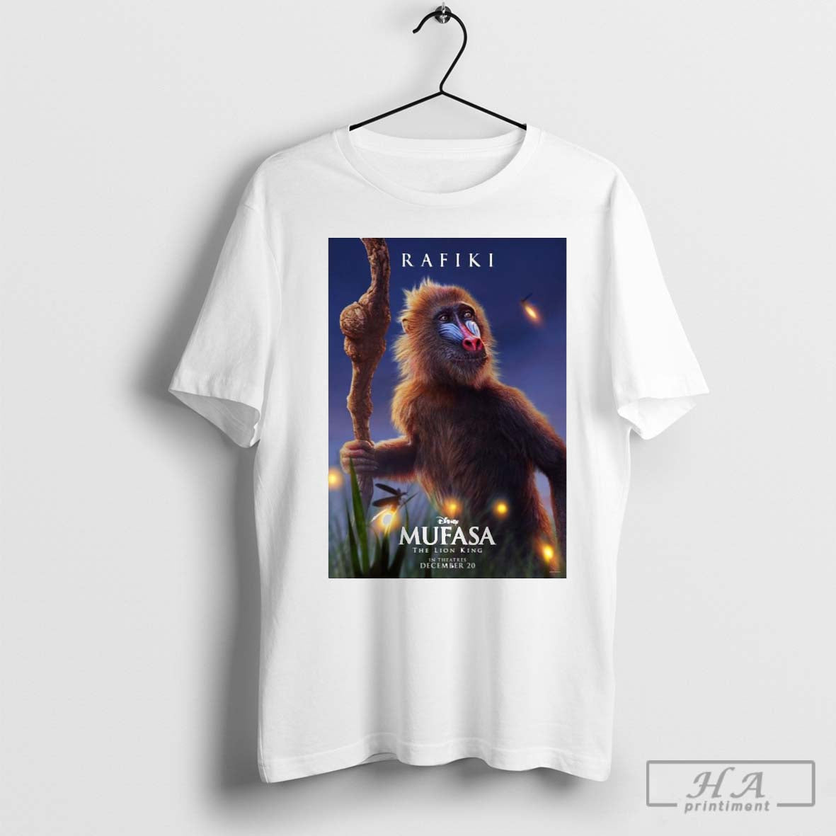 Official Poster Movie Rafiki The Lion King In Theatres December 20 2024 T-shirt