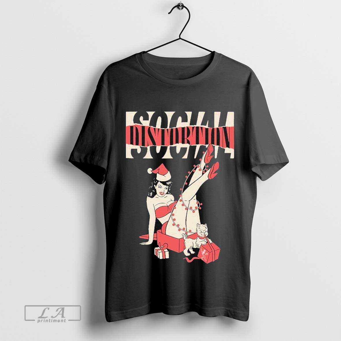 Torn Logo Holiday Shirt