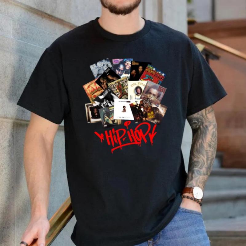 90's Hip Hop T Shirt, 90's Rap Streetwear, Hip Hop Fashion, Old School Rapper Tee, Unisex Short Sleeve Tee