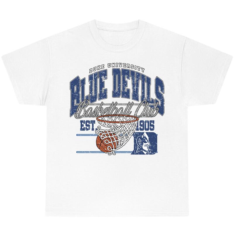 Vintage NCAA Duke Blue Devils T-Shirt, Graphic Vintage T-Shirt, Full Color T-Shirt, Unisex T-Shirt, For Men, For Women billabongshirts