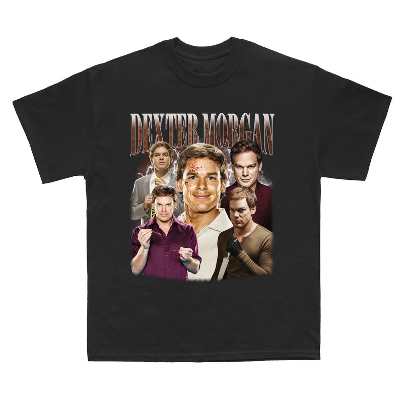 Dexter Morgan Vintage Shirt, Dexter T-Shirt, Gift Dexter Morgan Gift For Movies Lovers Casual Clothing Fabric Menswear Top Fleece