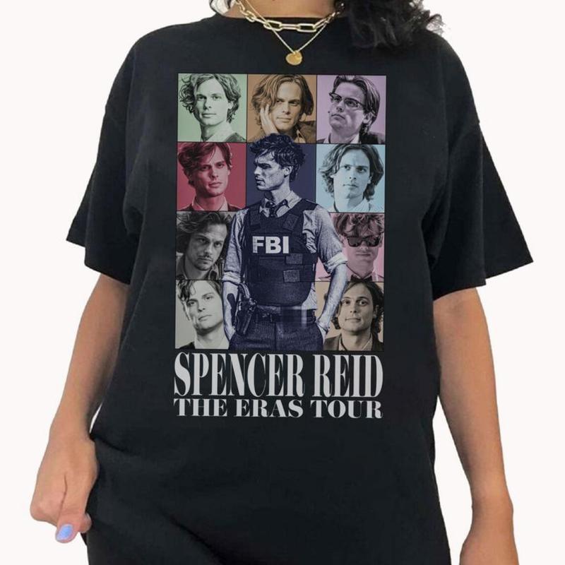 Spencer Reid Shirt, Dr Spencer Reid Criminal Minds Shirt, Criminal Minds Merch, Matthew Gray Gubler Shirt, Trendy Character Movie Sweatshirt