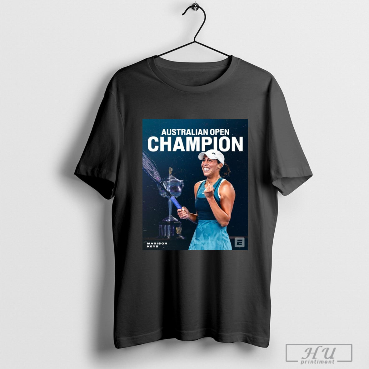 Trendy Madison Keys Wins Her First Grand Slam Title Australian Open Champion Poster T Shirt Sweatshirt Posters