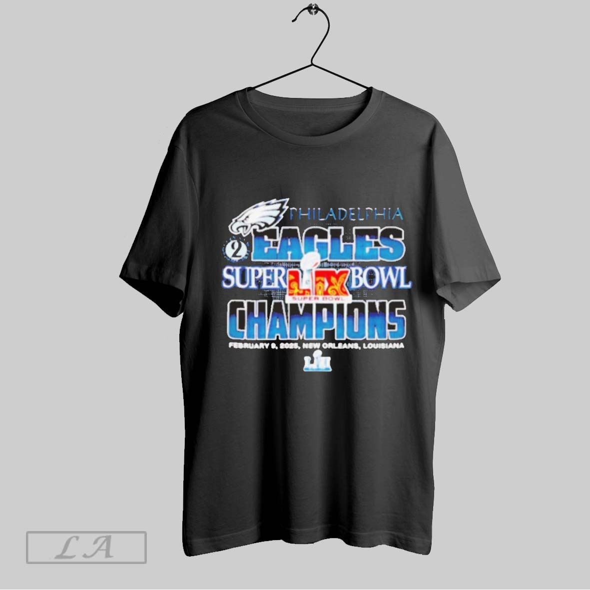 Top Philadelphia Eagles Super Bowl Lix 2025 Champions Unisex Sweatshirt T Shirt