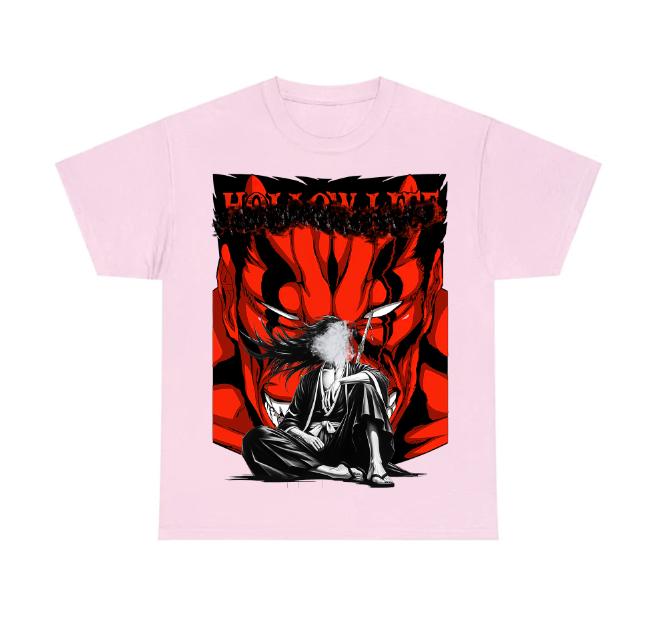 Kenpachj Bankaj Red and Black Bleachh, Ichig0 Holll0w life Sweatshirt Hoodie Shirt, animee shirt