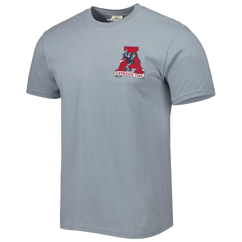 Alabama Crimson Tide Graphite Vault State T-Shirt