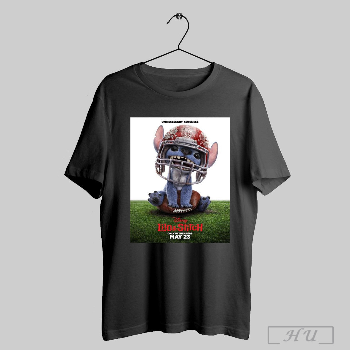 Trendy Poster Unnecessary Cuteness Lilo And Stitch Only In Theaters May 23 2025 New Movie T Shirt Sweatshirt